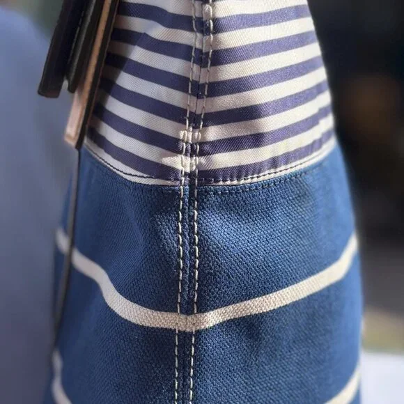 Coach Poppy Patchwork Tote with Scarf and Charm - Picture 4 of 10